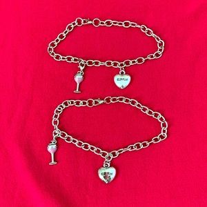 Effy bracelets with wine charms 🍷